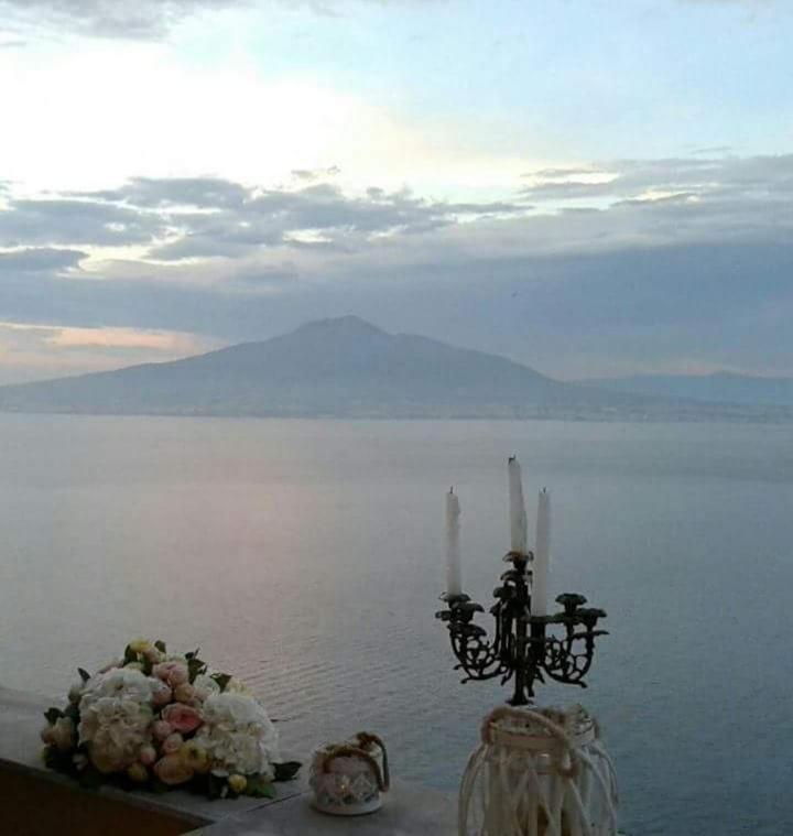 Dimora Del Conte Sorrento Coast Seaview Apartment Vico Equense Exterior foto