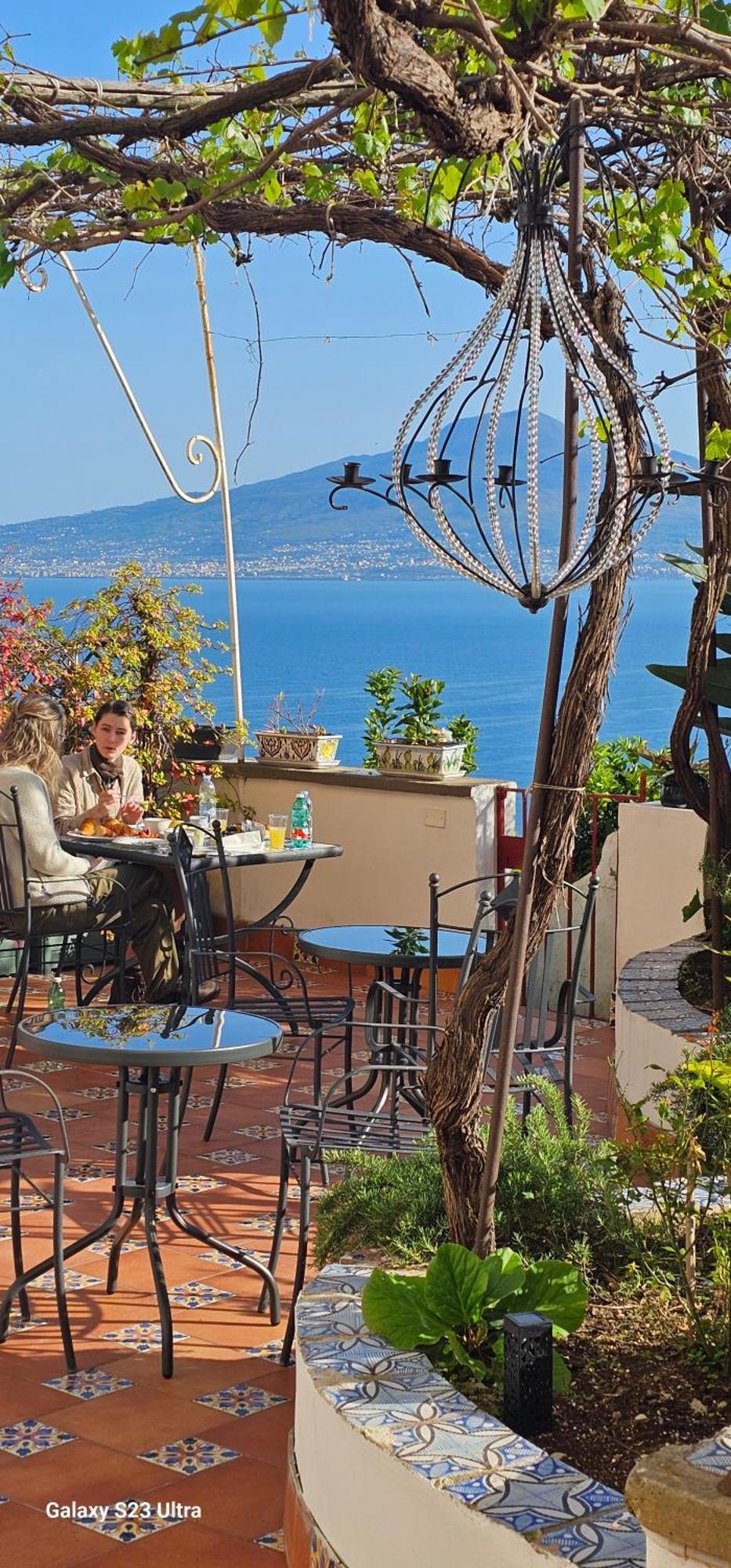 Dimora Del Conte Sorrento Coast Seaview Apartment Vico Equense Cameră foto