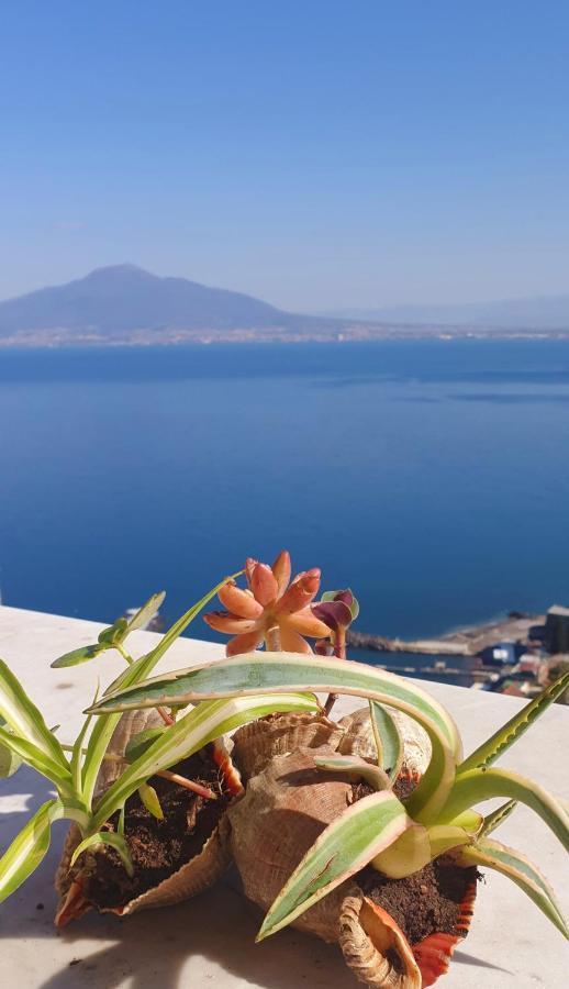 Dimora Del Conte Sorrento Coast Seaview Apartment Vico Equense Exterior foto